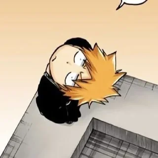 🙁 emoji Ichigo XD Author-@JoJoValentine Telegram sticker 6 of 25