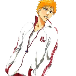 😬 emoji Ichigo Kurosaki By Shewlan Telegram sticker 9 of 37