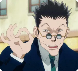 🥴 emoji Hunter x Hunter Telegram sticker 5 of 43
