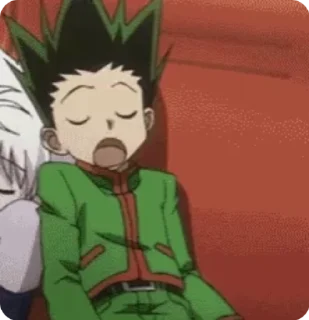 😴 emoji Hunter x Hunter Telegram sticker 7 of 43