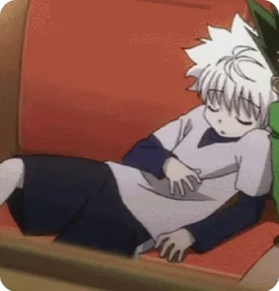 😴 emoji Hunter x Hunter Telegram sticker 6 of 43