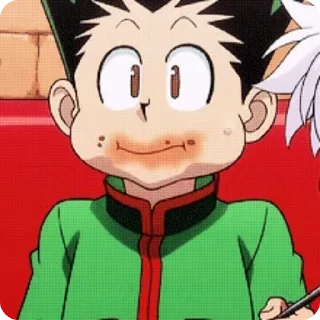 😋 emoji Hunter x Hunter Telegram sticker 8 of 43
