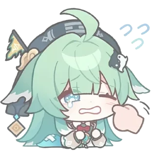 🍵 emoji ㅤׄ ㅤ 𝒸hibi 𝒽sr   ᨒ  pt 2 : @lirrameow Telegram sticker 6 of 120
