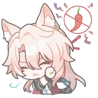 🌶 emoji ㅤׄ ㅤ 𝒸hibi 𝒽sr   ᨒ  pt 2 : @lirrameow Telegram sticker 16 of 120