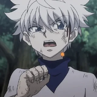 Sticker from Killua:hunter x hunter