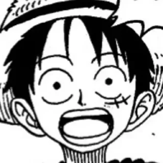 🛸 emoji Luffy -> @Earth928B Telegram sticker 15 of 22