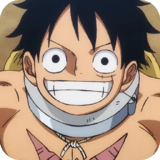 Sticker from luffy @parasize