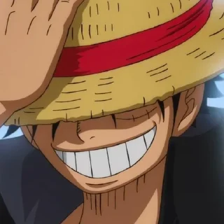 🛸 emoji Luffy -> @Earth928B Telegram sticker 6 of 22