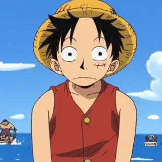🛸 emoji Luffy -> @Earth928B Telegram sticker 5 of 22