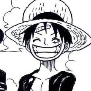 🛸 emoji Luffy -> @Earth928B Telegram sticker 11 of 22