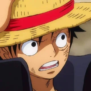 🛸 emoji Luffy -> @Earth928B Telegram sticker 7 of 22