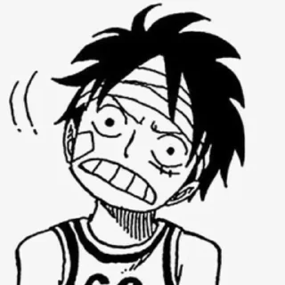 🛸 emoji Luffy -> @Earth928B Telegram sticker 17 of 22