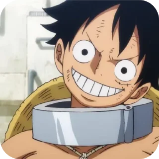 Sticker from luffy @parasize