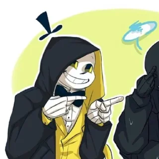 Sticker from Ⲃⲓⳑⳑ Ⲋⲁⲛⲋ