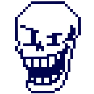 💀 emoji Sans. Telegram sticker 24 of 44