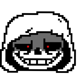 💀 emoji Sans. Telegram sticker 10 of 44