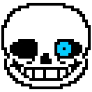 💀 emoji Sans. Telegram sticker 7 of 44