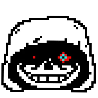 💀 emoji Sans. Telegram sticker 11 of 44