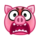 🤬 emoji Pig Emoji @svinobot_news Telegram sticker 24 of 40