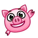 👋 emoji Pig Emoji @svinobot_news Telegram sticker 4 of 40