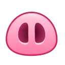 🐽 emoji Pig Emoji @svinobot_news Telegram sticker 12 of 40