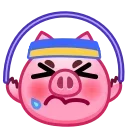 💪 emoji Pig Emoji @svinobot_news Telegram sticker 21 of 40