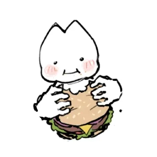 🍔 emoji Больше стикеров 👉🏻 @stickertg4 Telegram sticker 14 of 25