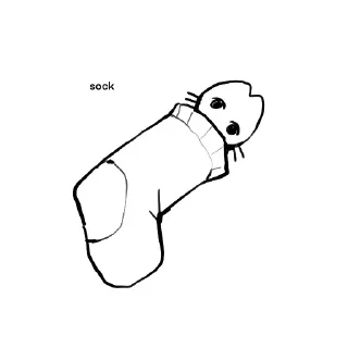 🧦 emoji Больше стикеров 👉🏻 @stickertg4 Telegram sticker 8 of 25