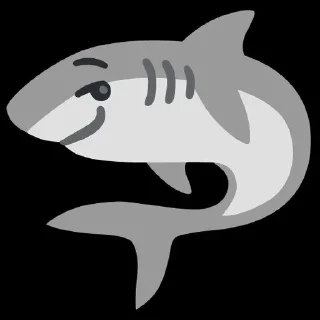 Sticker from Акулы🦈🦈🦈 от @Milkyxxc