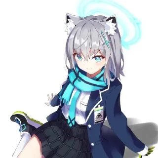 Sticker from Sunaookami Shiroko