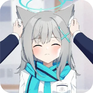 Sticker from Sunaookami Shiroko