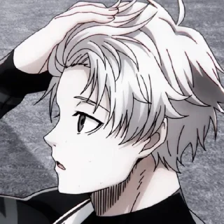 💇‍♂️ emoji Сэйсиро Наги/Синяя Тюрьма Telegram sticker 10 of 60