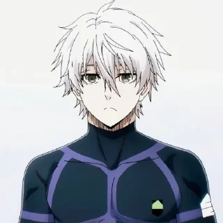 🙂 emoji Сэйсиро Наги/Синяя Тюрьма Telegram sticker 14 of 60