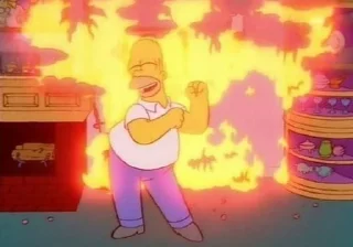 🌟 emoji Simpsons_1 Telegram sticker 17 of 42