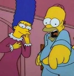 🌟 emoji Simpsons_1 Telegram sticker 19 of 42