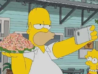 🤝 emoji Simpsons_1 Telegram sticker 4 of 42