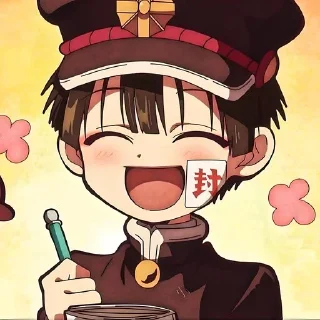😄 emoji Ханако кун @anime_stickerr Telegram sticker 3 of 20