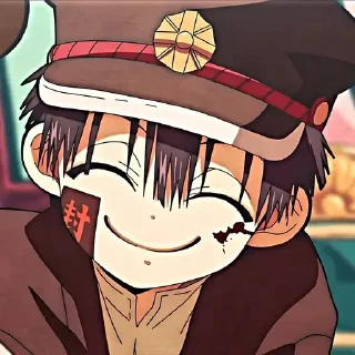 ☺️ emoji Ханако кун @anime_stickerr Telegram sticker 10 of 20