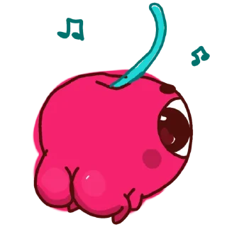 🍑 emoji Вишневая срака Telegram sticker 9 of 31