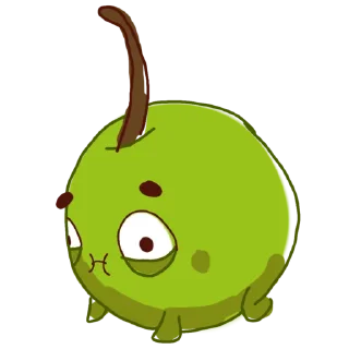 🤢 emoji Вишневая срака Telegram sticker 20 of 31