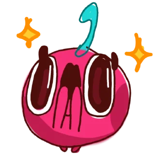 👌 emoji Вишневая срака Telegram sticker 8 of 31
