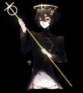 ⭐️ emoji АНГЕЛ СМЕРТИ @Shrifty_textbot Telegram sticker 9 of 18