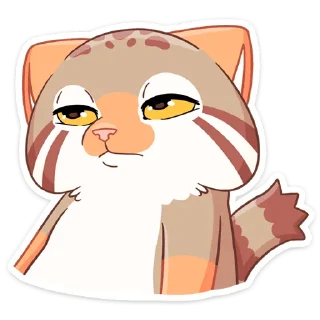 😒 emoji Манул Ур (@TgSticker) Telegram sticker 9 of 48
