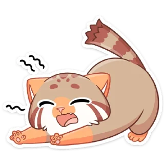 😩 emoji Манул Ур (@TgSticker) Telegram sticker 12 of 48