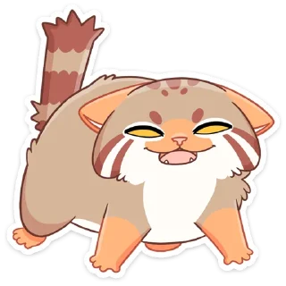 😧 emoji Манул Ур (@TgSticker) Telegram sticker 8 of 48