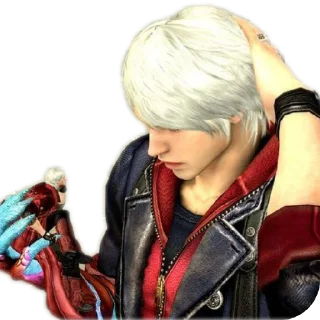 🤔 emoji Nero DMC • @StikerPack21 Telegram sticker 16 of 20