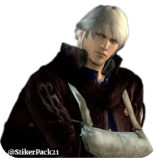 🧐 emoji Nero DMC • @StikerPack21 Telegram sticker 5 of 20