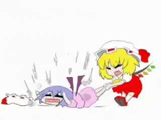 Sticker from Flandre Scarlet
