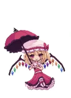 Sticker from Flandre Scarlet