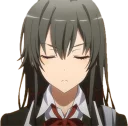 😑 emoji Yukino Telegram sticker 22 of 44